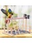 Pet Kuş Oyuncak Aktivite Merkezi Birdcage Kuş Perch Merdiven Hamak ile Standları Cockatiel Papağan Için Hamak Besleyici Bahçesi | Kuş Oyuncakları - (Yurt Dışından) 4