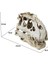 Tyrannosaurus Rex Kafatası Mağarası Peyzaj Dekorasyon Balık Tankı Reçine Dinozor Kafatası Modeli Süslemeleri Ev Dekor | Süslemeleri - (Yurt Dışından) 2
