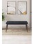 Concept Noa Serisi, 80X132 Açılabilir Mdf Masa, Beyaz Masa Ceviz Ayak Masa Takımı, 4 Sandalye 1 Bench 3