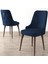 Concept Noa Serisi, 80X132 Açılabilir Mdf Masa, Barok Ahşap Desenli Mutfak Masa Takımı, 6 Sandalye 4