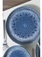 Blue Voyage 18 cm Bilbao Bone Düz Tabak 1 Adet Mavi 1