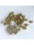 50 Parça Rhinestone Perçinler 6 mm Altın (Yurt Dışından) 4