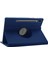 Samsung Galaxy Tab S8 X700 Kılıf 360 Rotating Stand Deri Lacivert 2