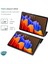 Samsung Galaxy Tab S8 Plus X800 Kılıf Slim Translucent Back Smart Cover Pembe 3
