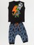 Şimşek Dino Erkek Çocuk T-shirt Kapri Şort Takım 3