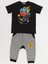 Basket Topu Erkek Çocuk T-shirt Kapri Şort Takım 3
