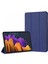 Samsung Galaxy Tab S8 X700 Kılıf Slim Translucent Back Smart Cover Lacivert 1