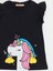 Unicorn Gücü Kız Çocuk T-shirt Tayt Takım 5
