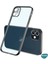 Apple iPhone 12 Kılıf Square Matte Plating Siyah 2