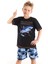 Köpekbalığı Kamo Erkek Çocuk T-Shirt Şort Takım 1