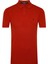TS1014000218 Polo Yaka Slim FitPike Desenli Koyu Kırmızı Erkek T-Shirt 1