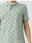 Erkek Slim Fit Desenli Polo Yaka Tişört 5