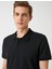 Erkek Slim Fit Desenli Polo Yaka Tişört 2