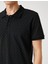 Erkek Slim Fit Desenli Polo Yaka Tişört 5