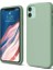 Apple iPhone 11 Lansman Silikon Kılıf Açık Yeşil 1