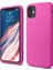 Apple iPhone 11 Lansman Silikon Kılıf Fuşya 1