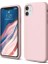 Apple iPhone 11 Lansman Silikon Kılıf Pudra 1
