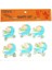 Sticker Bebek Arabası Mavi 6'lı 1