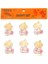 Sticker Bebek Pembe 6'lı 1