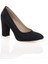 Siyah Mercan Topuklu Kadın Klasik Ayakkabı 1302CNR 3
