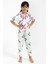 2786 Garson Love Krem Kız Çocuk Gömlek Pijama Takımı 1