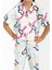 2786 Garson Love Krem Kız Çocuk Gömlek Pijama Takımı 4