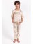 Arnetta 1808 Garson Cool Girl Fildişi Salaş Kız Çocuk Pijama Takımı 1