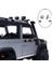 Rc Dikiz Aynası Döndürülebilir Yan Ayna 1:12 Mn D90 Buggy Hobi Dikdörtgen (Yurt Dışından) 3