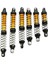 4x Metal Rc Araç Şok Emiciler 1/10 Damper Model Yedek Parçalar 90MM Stil 3 (Yurt Dışından) 2