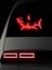 Köpek Balığı Reflektörlü Oto Sticker Yapıştırma 1