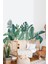 Tropikal Yapraklar Çocuk Odası Duvar Stickerı PVC Malzeme ile 60 x 80 CM Boyutunda 1