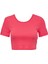 Kadın Kısa Crop Top Short - 15235303 1