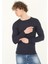 Viskon Elit Slim Fit Kazak - Lacivert 1
