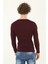 Elm Wear Viskon Elit Slim Fit Kazak - Bordo 4