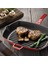 Döküm Izgara Tava Metal Saplı Ölçü 26 x 32 cm - Turuncu 4