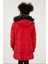 Yakası Suni Kürklü Içi Peluş Astarlı Çıkarılabilir Kapüşonlu Mont Kız Çocuk Mont 5760043 5