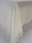 Pera Lüx Dantelli Kadife Kumaş Krem Masa Örtüsü Dikdörtgen 160x220 cm - 1012 4
