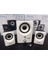 2+1 USB Ses Sistemi Speaker 6W Rms Hoparlör Bilgisayar Laptop Cep Telefonu 3