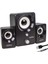 2+1 USB Ses Sistemi Speaker 6W Rms Hoparlör Bilgisayar Laptop Cep Telefonu 2