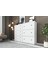 Çekmeceli Düser Kapakli Sifonyer Beyaz 130 cm SFN-1039-Ç 1