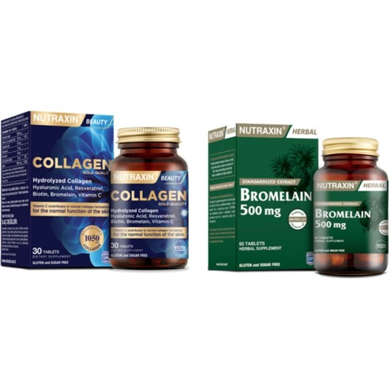 Hidrolize Hyaluronic Acid 30 Tablet + Bromelain 500 Mg 60 Fiyatı