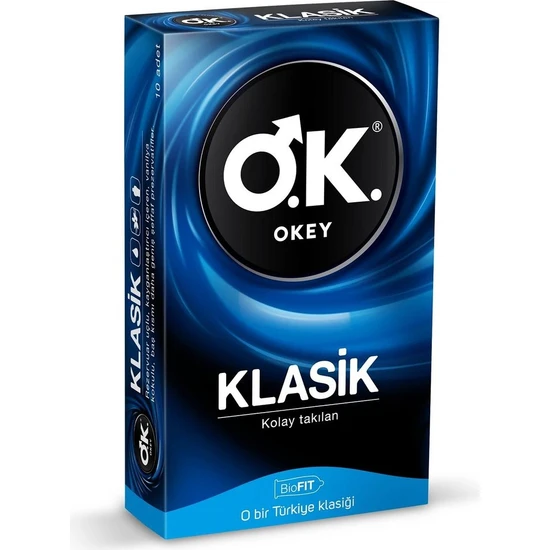 Okey Klasik Prezervatif 10'lu