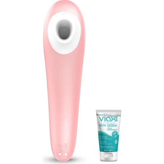 Bonilove Screaming Pro 10 Modlu Emiş Yapabilen Klitoris Uyarıcı Titreşimli Şarjlı Vibratör+Jel