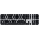 Apple Magic Keyboard Touch Id ve Sayısal Tuş Takımlı Türkçe Q Klavye Siyah Tuşlar MMMR3TQ/A