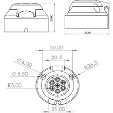 Allestock Römork Soketi - 7 Pin