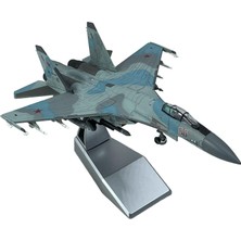 Vogue Element Diecast 1/100 Su-35 Uçak Modeli ile Ekran Standı Koleksiyonu Rus Diecast Flanker-E Avcı Raf Ev Ofis Dekorasyon Süsler Için (Yurt Dışından)