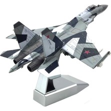 Vogue Element 1/100 Sukhoı Su-35 Metal Avcı Uçağı Modeli ile Ekran Standı Koleksiyon (Yurt Dışından)