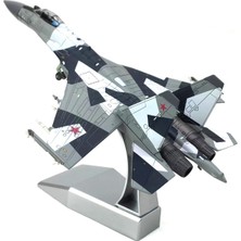 Vogue Element 1/100 Sukhoı Su-35 Metal Avcı Uçağı Modeli ile Ekran Standı Koleksiyon (Yurt Dışından)