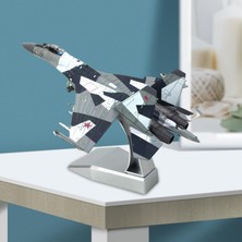 Vogue Element 1/100 Sukhoı Su-35 Metal Avcı Uçağı Modeli ile Ekran Standı Koleksiyon (Yurt Dışından)