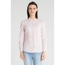 Pera Club Bayan Basic Likralı Gömlek